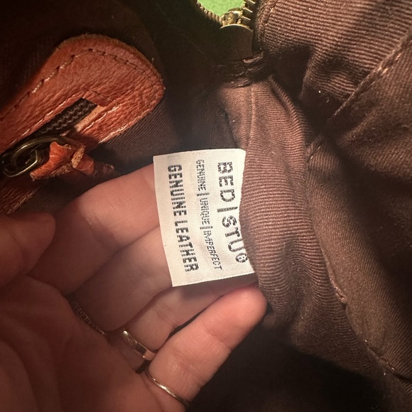 BedStu Salmon Leather Crossbody with Adjustable Strap - Picture 10 of 16